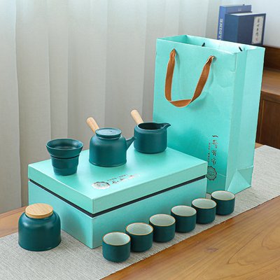 Набір посуду для чайної церемонії Японський смарагд на 6 персон id_9021 фото