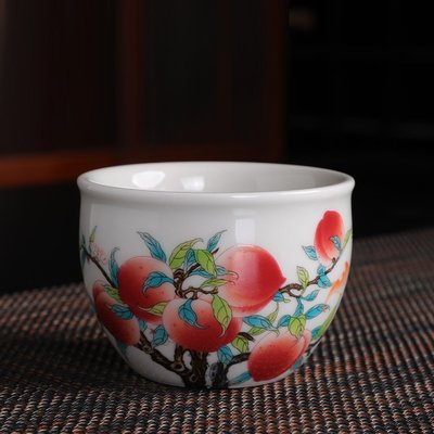 Піала для чаю Fuhai Shoushan Побажання щастя та довголіття ручної роботи 120 мл, Китай id_8908 фото